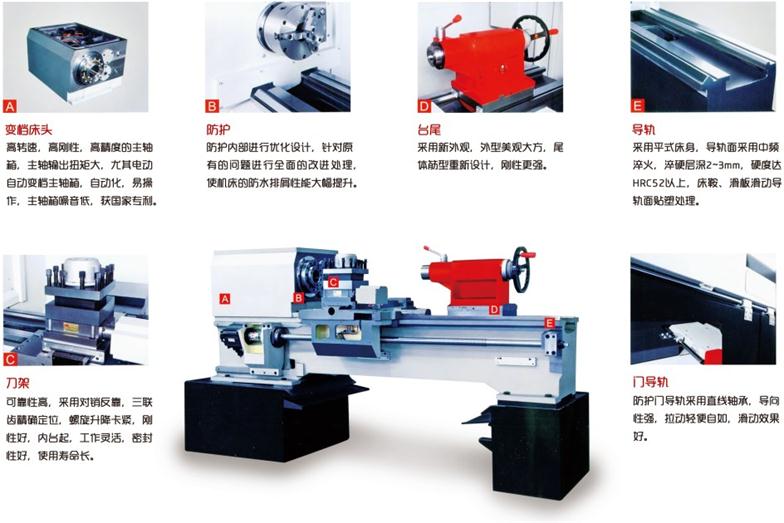 沈陽cak數控車床細節展示